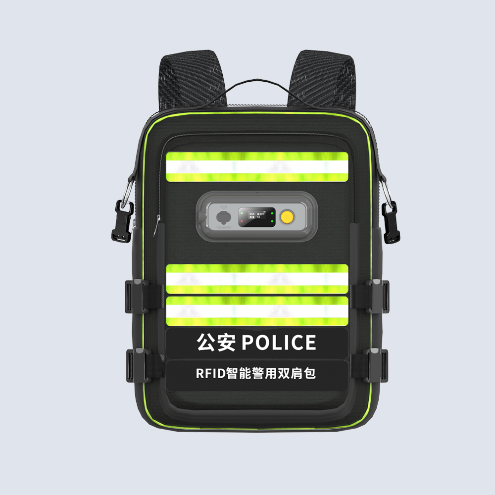 斯科 CK-B1A RFID 智能警用背包正面細節