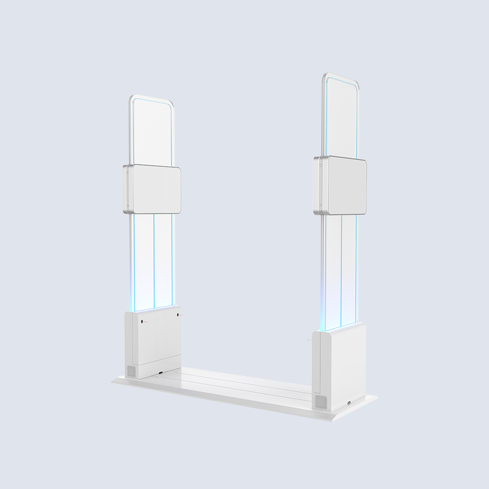 展示CK-T2B AI算法RFID門禁的右側視角，優化接口與電源設計。
